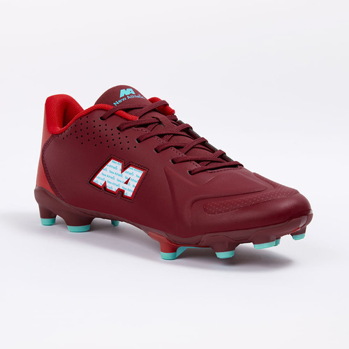 Zapatillas New Athletic Football Agifug35 Vino Con Rojo Para