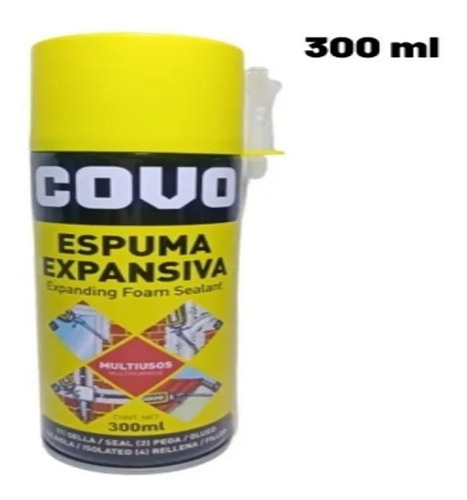 Sellador Espuma Expansiva De Poliuretano 300ml Covo