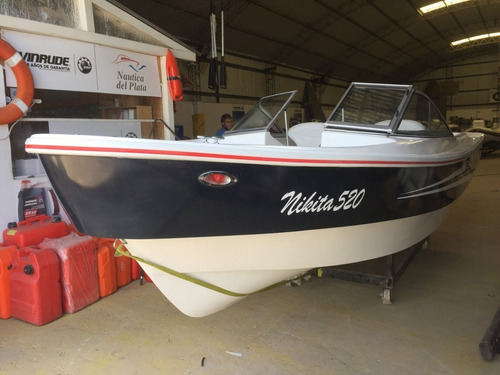 Imagen 13 de 19 de Lancha Nikita Open 5.20 Con Motor Mercury 50 Hp 4t Elpt