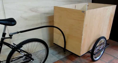 reboque para bicicleta bicycle reel /carretinha para bike/ mini paredão!! em 2023