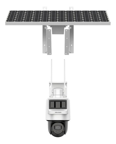 Câmera Hikvision Ds-2de2c200iwg-k 2mp Solar 4g Ptz Bateria