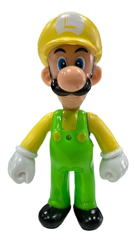 Figura De Luigi Amarillo Bootleg Mario Bros Electropc