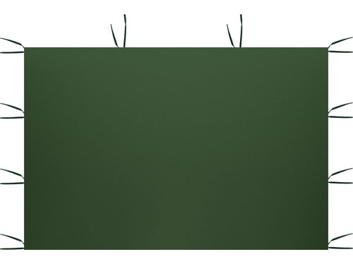 Carpa Lona Laterales Para Toldos 3x6 Verde  Impermeable 