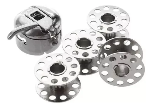 Capuchons Et Broche De Bobine Pour Machine à Coudre - Lot De 3 Pièces, Blanc, Compatible Janome Singer Viking