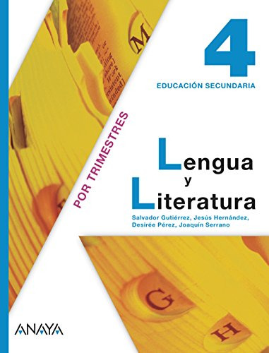 Libro Lengua Y Literatura 4 Educación Secundaria De Joaquín