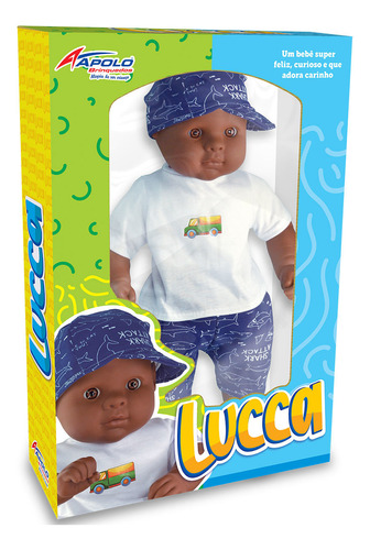 Boneco Lucca Estiloso Infantil