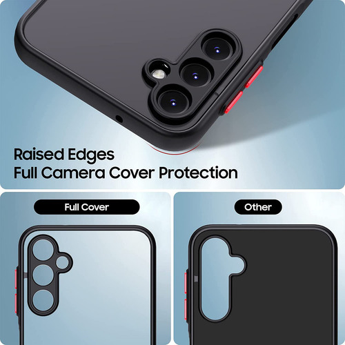 Mate Funda Case Con Cámara Protector Silicona Para Samsung
