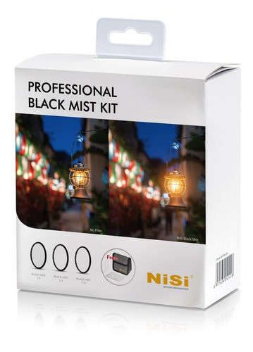 Nisi Kit Profesional Niebla Negra 3.031 In Filtro Suave