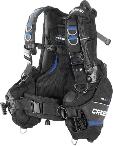 Chaleco Bcd Aquaride Cressi Para Buceo Envío Gratis!! Color Azul Talla G