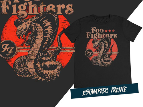 Camiseta Rock Foo Fighters C1
