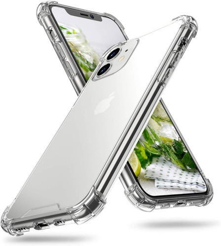Carcasa Para iPhone 11 Transparente Rugged Reforzada