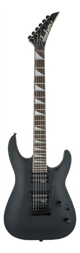 Guitarra eléctrica Jackson JS Series JS22 DKA Dinky Arch Top de Álamo Satin black Negro Satinado con diapasón de amaranto