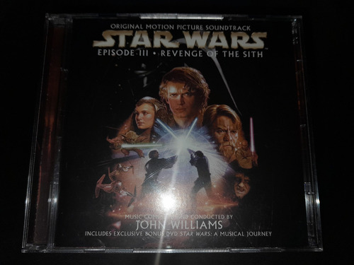 Star Wars Episode 3 Revenge Of The Sith  Cd + Dvd Original