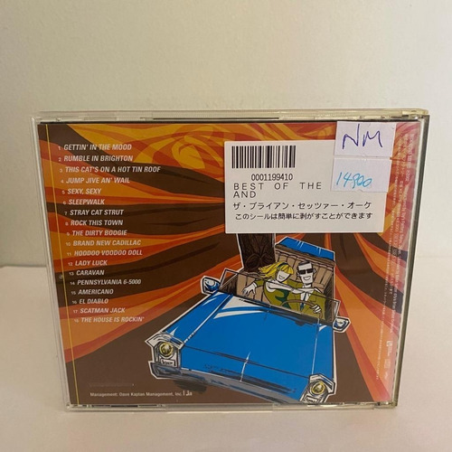 The Brian Setzer Orchestra* Best Of The Big Band Cd Jap (Usado)