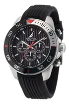Comprar Reloj Nautica Cab Nautica One Cronografo Caratula Negro Negro Negro Y Plateado Negro