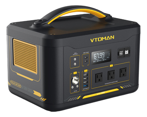 Generador portátil Vtoman Jump 1500X 3000W 110V