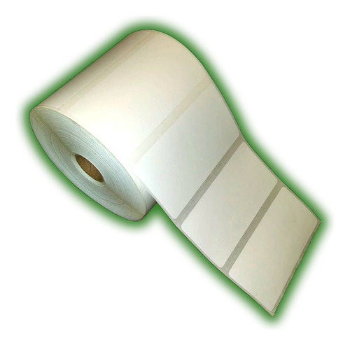 Etiquetas Térmicas Directas 4x2 (102x51 Mm) Rollo 1500 Pzas Color Blanco