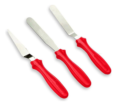 Set De 3 Espátulas
