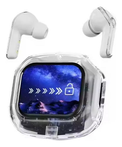 Auriculares Air Max Ultra Pro Cristal - Sonido Premium Blanco