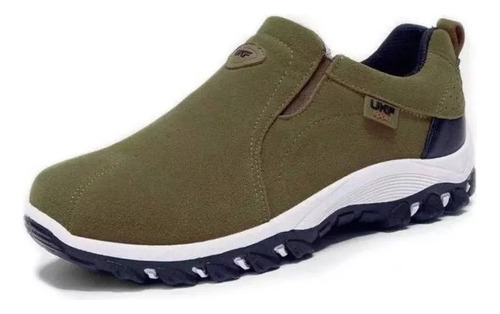 Mocasines Para Hombre Zapatos Ligeros Caminar Talla Grande