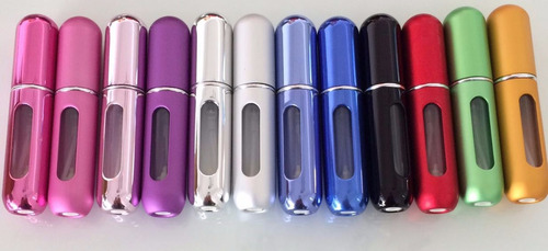 Imagen 6 de 6 de Mini Perfumero Recargable X 10 Unidades 5ml Día De La Mujer