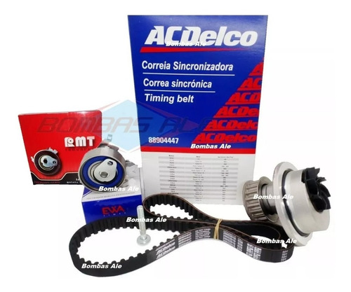 Kit Distribucion + Bomba De Agua Chevrolet Corsa 1.4 1.6 8v