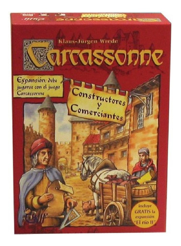 Jogo Carcassonne Expansao Constructores Y Comerciantes