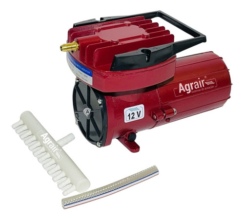 Imagen 2 de 3 de Soplador De Aire Magnético Hz-100 A 12v Agrair