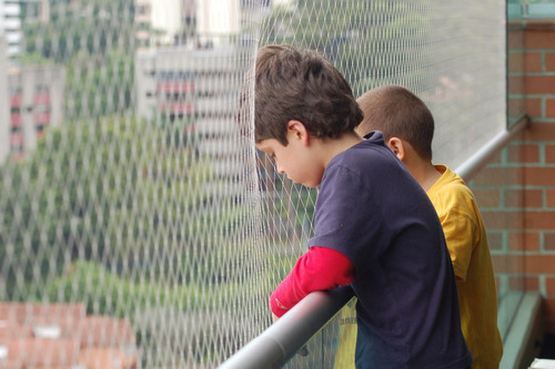 Instalación Red Protección Balcón Ventana Seguridad Niños