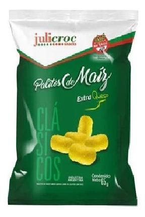 Palitos De Maiz Extra Queso Chizitos Julicroc 65 G Sin Tacc