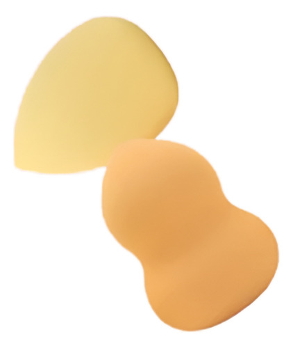 Lemon Blending Kit Celavi Esponjas Set 2 Piezas Color Naranja Tamaño De La Esponja Mediana
