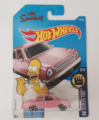 Hot Wheels The Simpsons Coleccion Homero Hw 2017