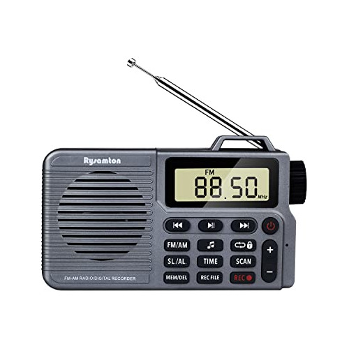 Portable Am/fm Radio, Small Pocket Radio With Bluetooth...