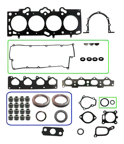 Junta Motor Hyundai Tucson/i30/elantra 2.0 16v G4gc C/retent