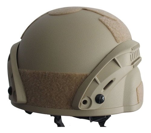 Casco Militar Tactico Soporte Lampara Funda Parche Balaclava