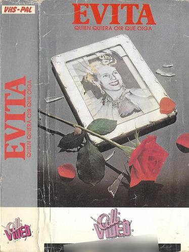 Evita, Quien Quiera Oír Que Oiga Vhs Flavia Palmiero