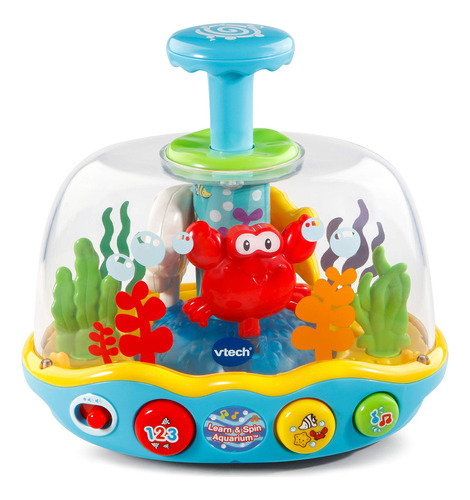 Vtech Acuario Para Aprender Y Girar Para Peces, Plástico