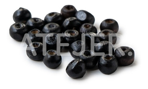 Imagen 3 de 9 de Formas De Madera Almendra Art M801 6mm X 12 Sobres