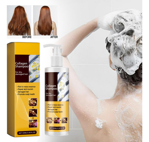 Shampoo De Cabelo Atado De 100ml Hidrata E Nutre O Cabelo