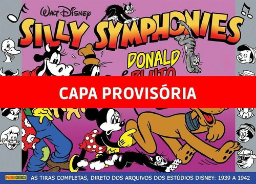 Pato Donald e Pluto: Silly Simphonies (1934-1940), de Osborne, Ted. Editora Panini Brasil LTDA, capa dura em português, 2022