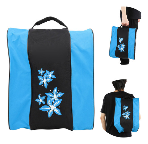 Mochila Para Patines De Ruedas, Bolsa De Nylon De Un Solo Ho