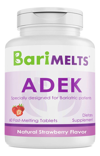 Barimelts Adek, Vitaminas Baritricas Disolubles, Sabor Natur