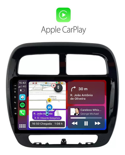 Multimidia Kwid 2018 A 2025 9p Carplay 2gb 64gb Android 14