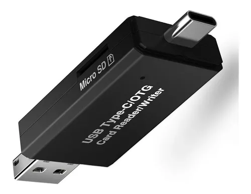Adaptador de tarjeta micro SD a SD Negro