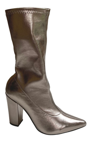 Bota Dama Stretch Puntal Felipe Rentería Moda Vestir Mujer