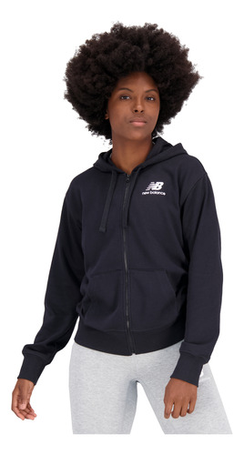 Campera New Balance De Dama - Wj31530bk