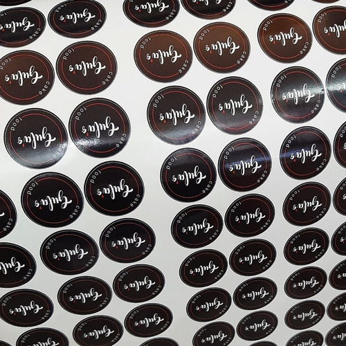 Imagen 6 de 8 de Calcomanias Para Emprendimiento Sticker Etiquetas Troquelada