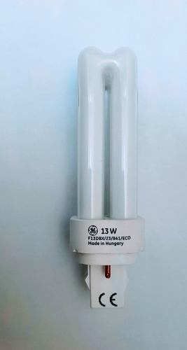 Lámpara Fluorescente Compacta Biax D Eco 13w 841 Gx23-2 Ge