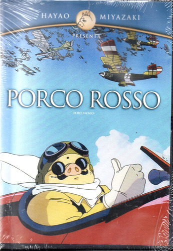 Porco Rosso - Dvd Nuevo Original Cerrado - Mcbmi