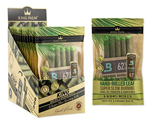 Tubo Y-o Papel Para Armar Conos King Palm King Size (caja De